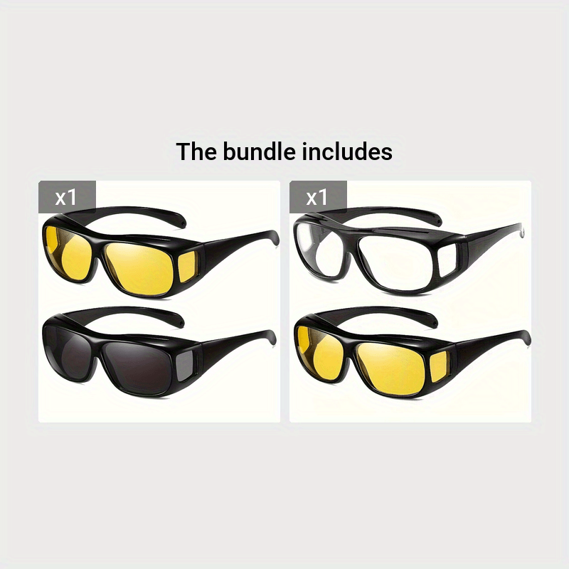 Night Vision Goggles for Men and Women with Prescription Compatibility for Outdoor Activities and Anti-Glare