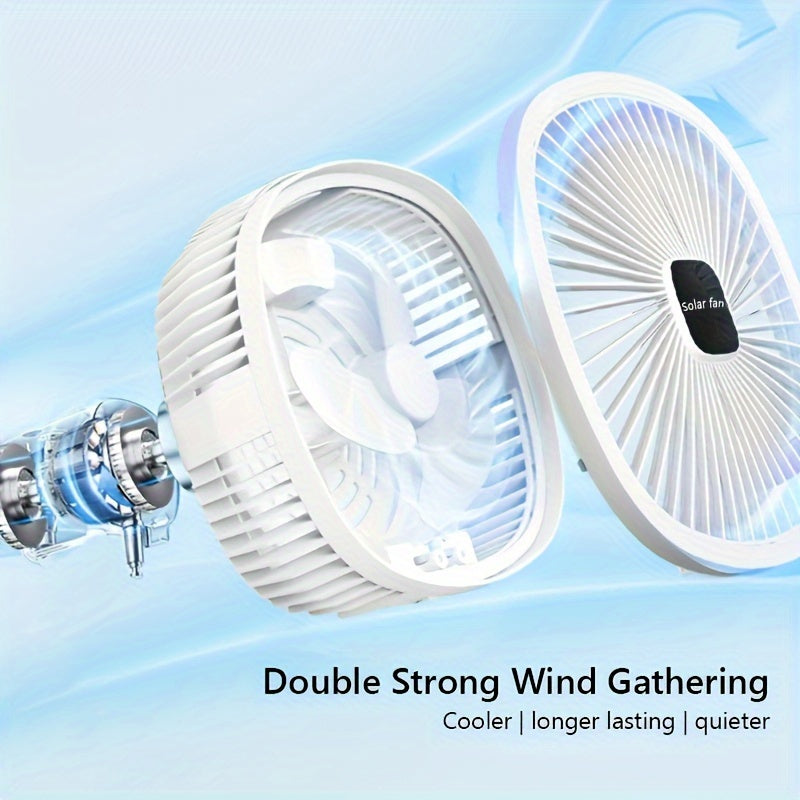 USB Desk Fan Portable Compact Fan for Travel and Office Use