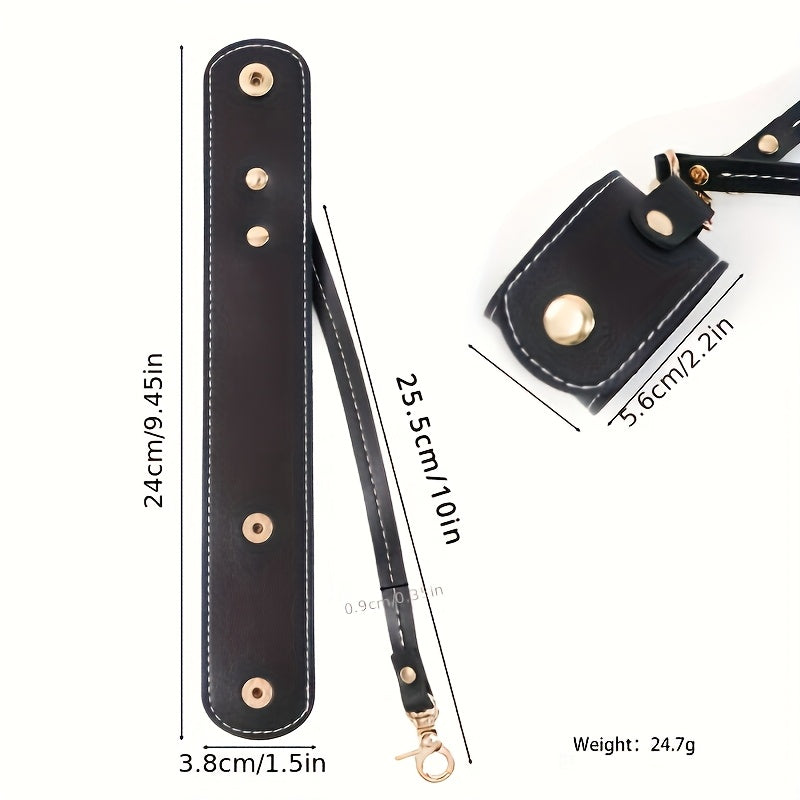 Portable Travel Scarf Clip with Hanging Rope for Gloves and Bag Storage