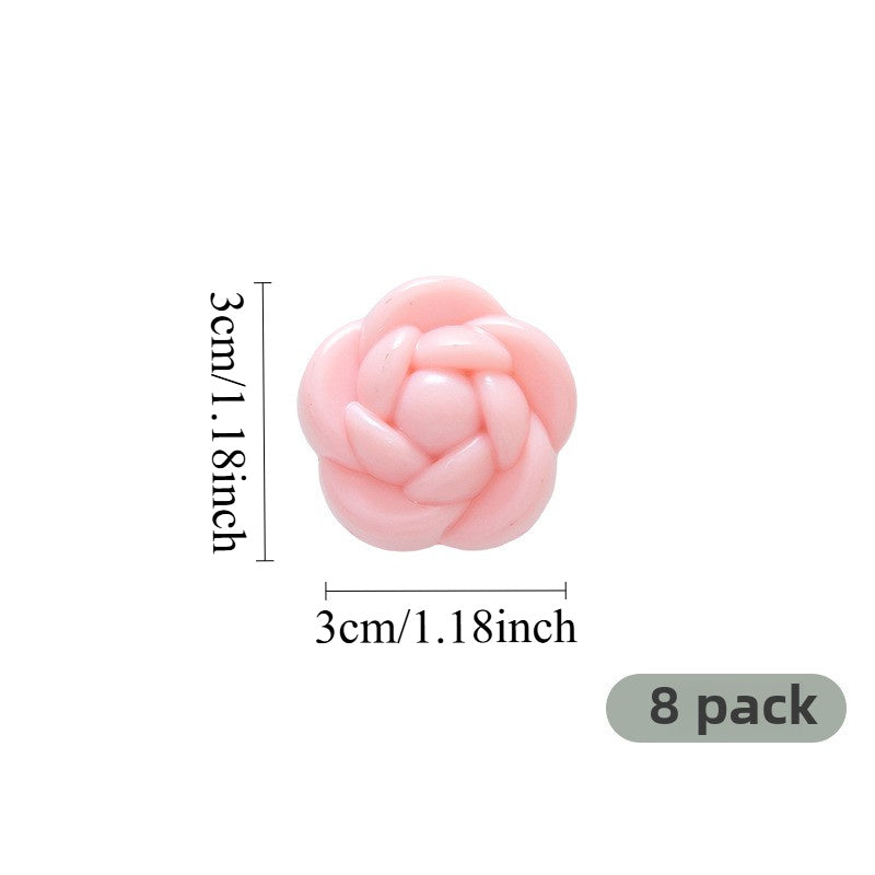 8-Pack Red Bedding Clips for Sheets and Quilt Covers Anti-Slip Quilt Fixing Clips