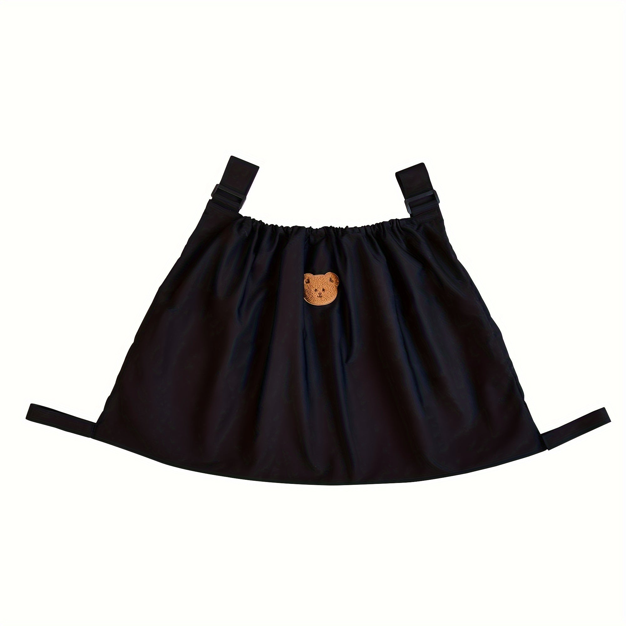 Universal Stroller Organizer Bag with Adjustable Straps Polyester Storage for Gear Toys Accessories