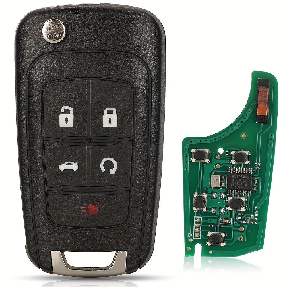 Car Remote Key 315/433MHz ID46 PCF7931E for Chevrolet Vehicles 2/3/4 Buttons
