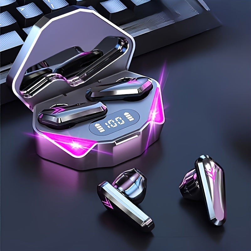 Wireless Hi-Fi Stereo Earbuds with Touch Control and Charging Case