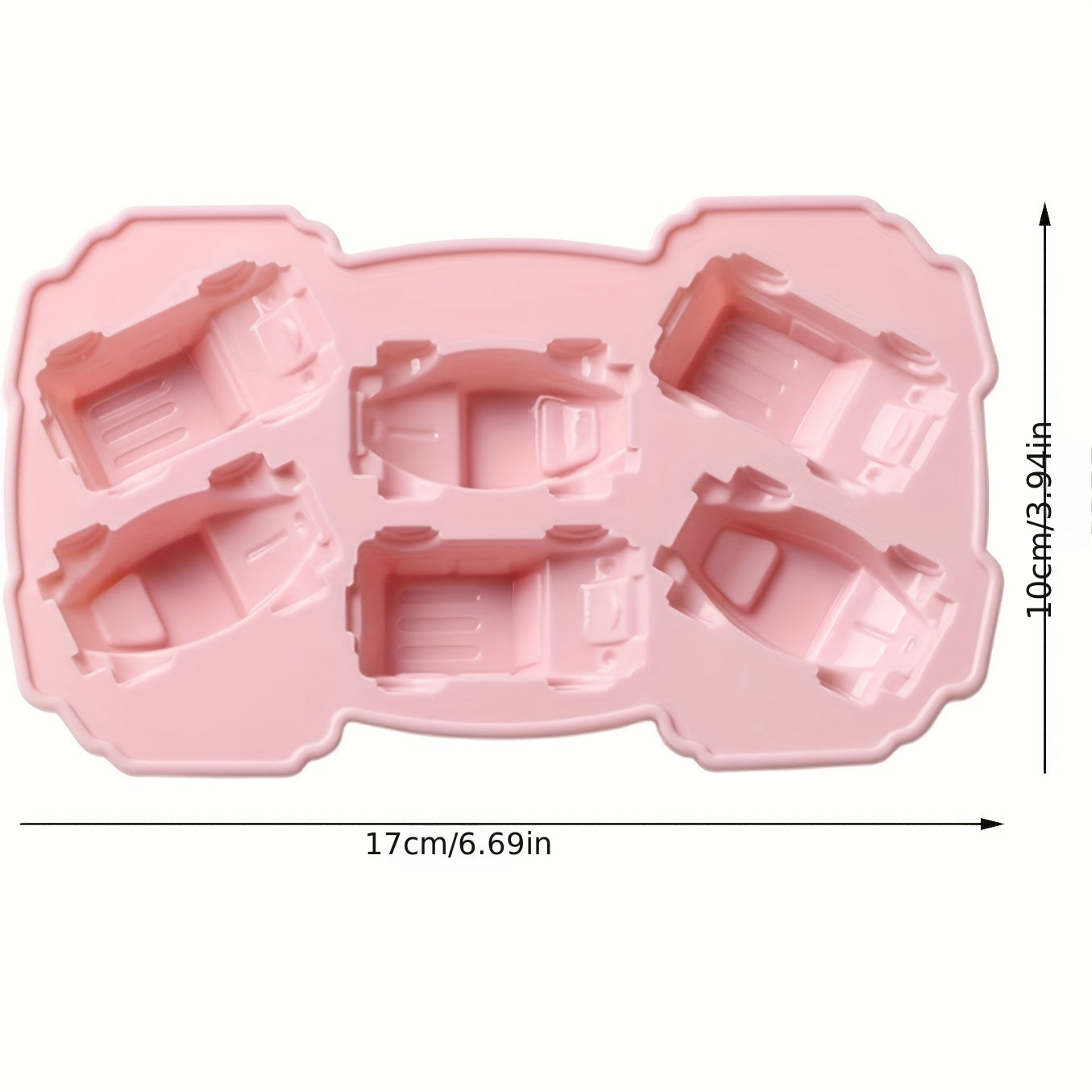 Car Shape Silicone Chocolate Mold for Candies and Fondants Baking Tool