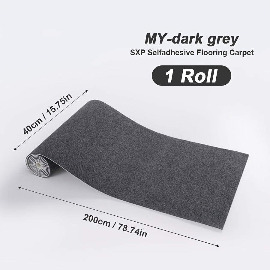 Self-Adhesive Carpet Tiles 5mm Thick Roll for Home Use in Multiple Sizes