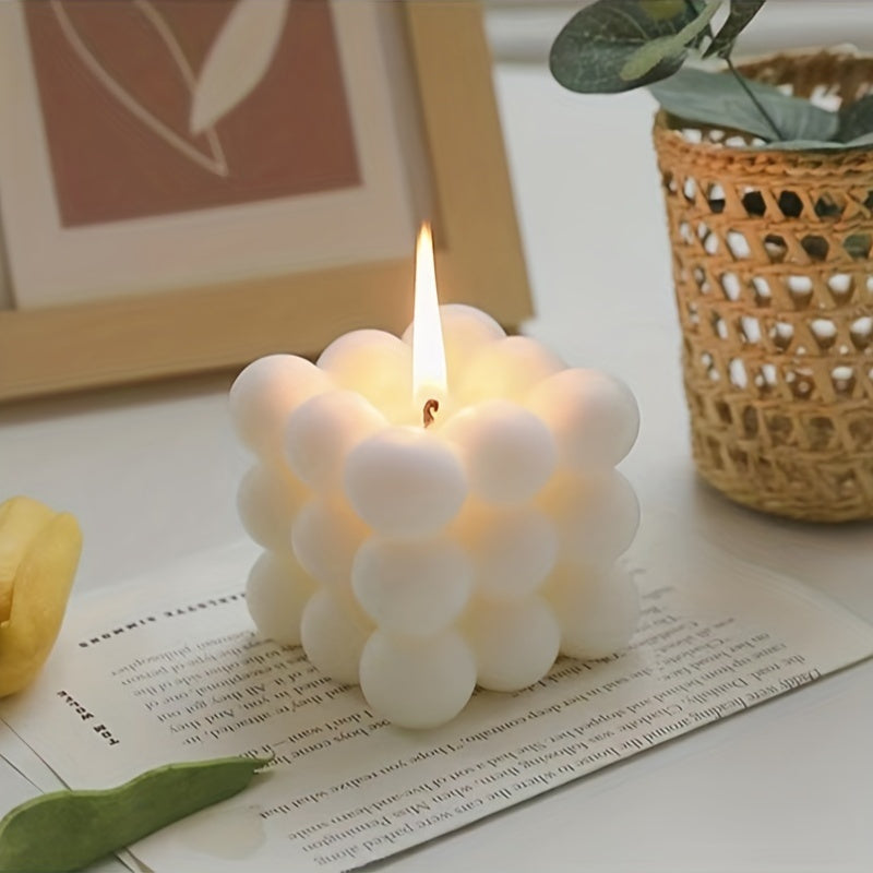 Aromatherapy Cube Candles for Home Decor and Gifts