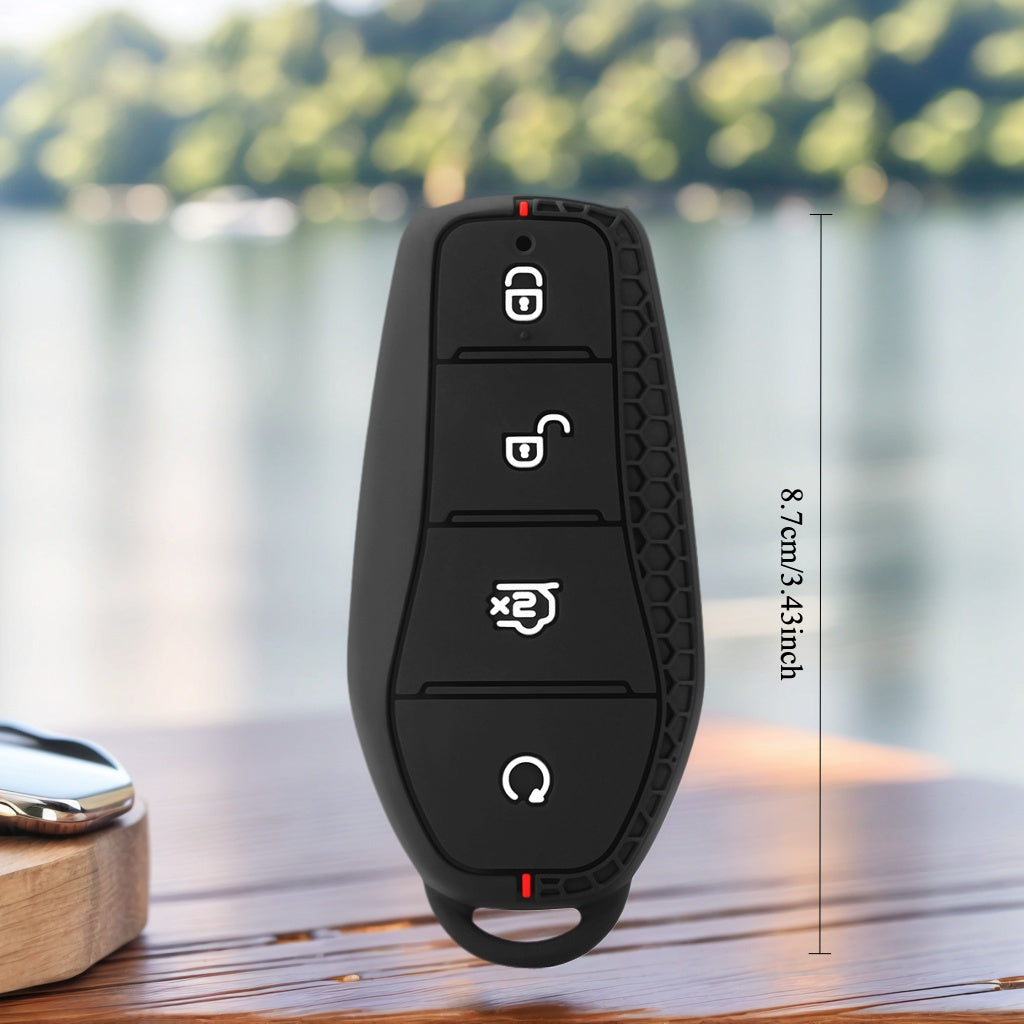 Silicone Key Fob Cover for EV Remote Shockproof Wear-Resistant Protective Case