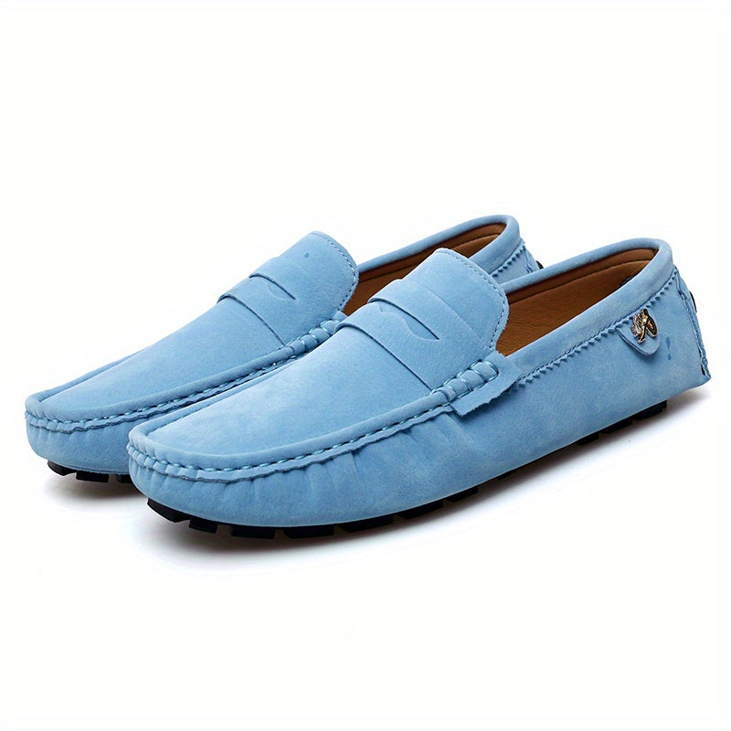 Women's Slip-On Loafers in Bright Colors with Anti-Slip Rubber Sole