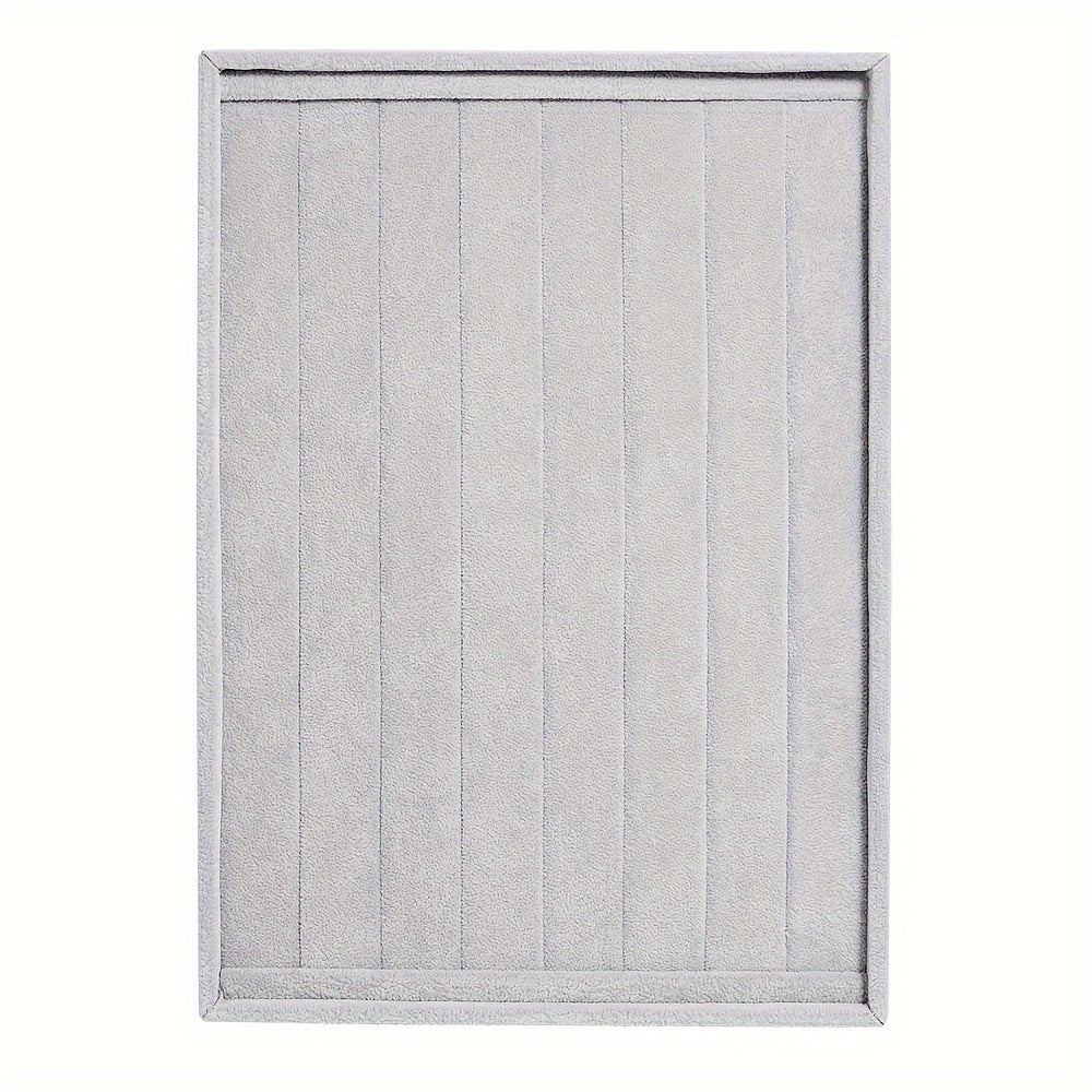 Velvet Jewelry Display Tray for Rings Earrings and Studs Organizer Storage