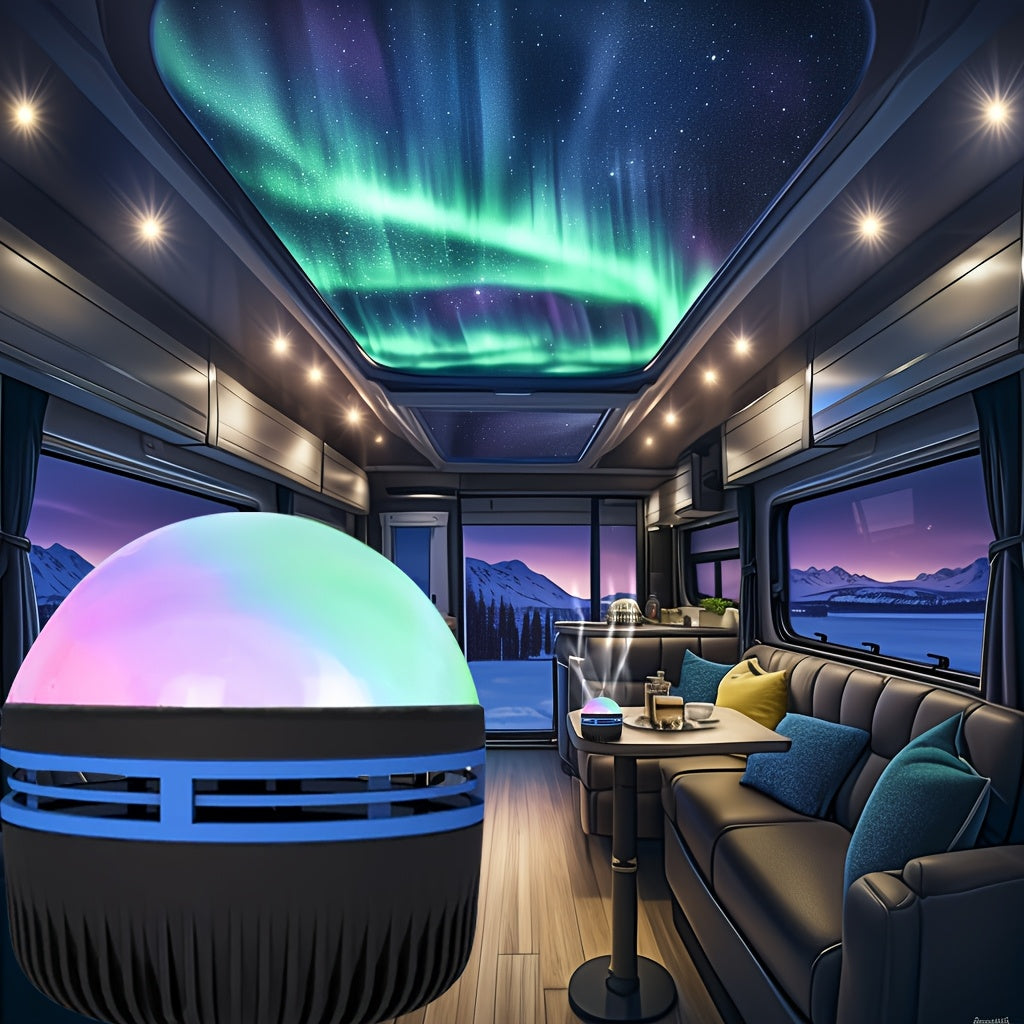 Starry Sky LED Projector for Bedroom Remote Control 8 Light Effects