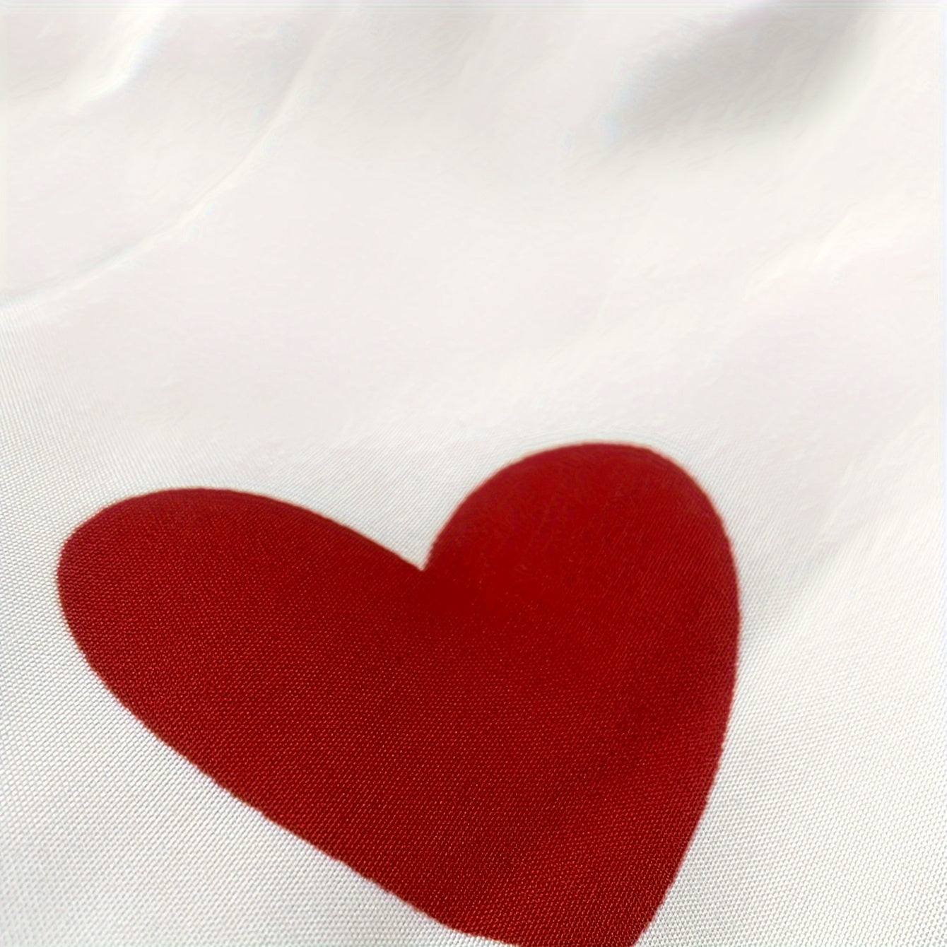 Valentine's Day Heart Print Bedding Set Duvet Cover and Pillowcases Soft and Skin-Friendly