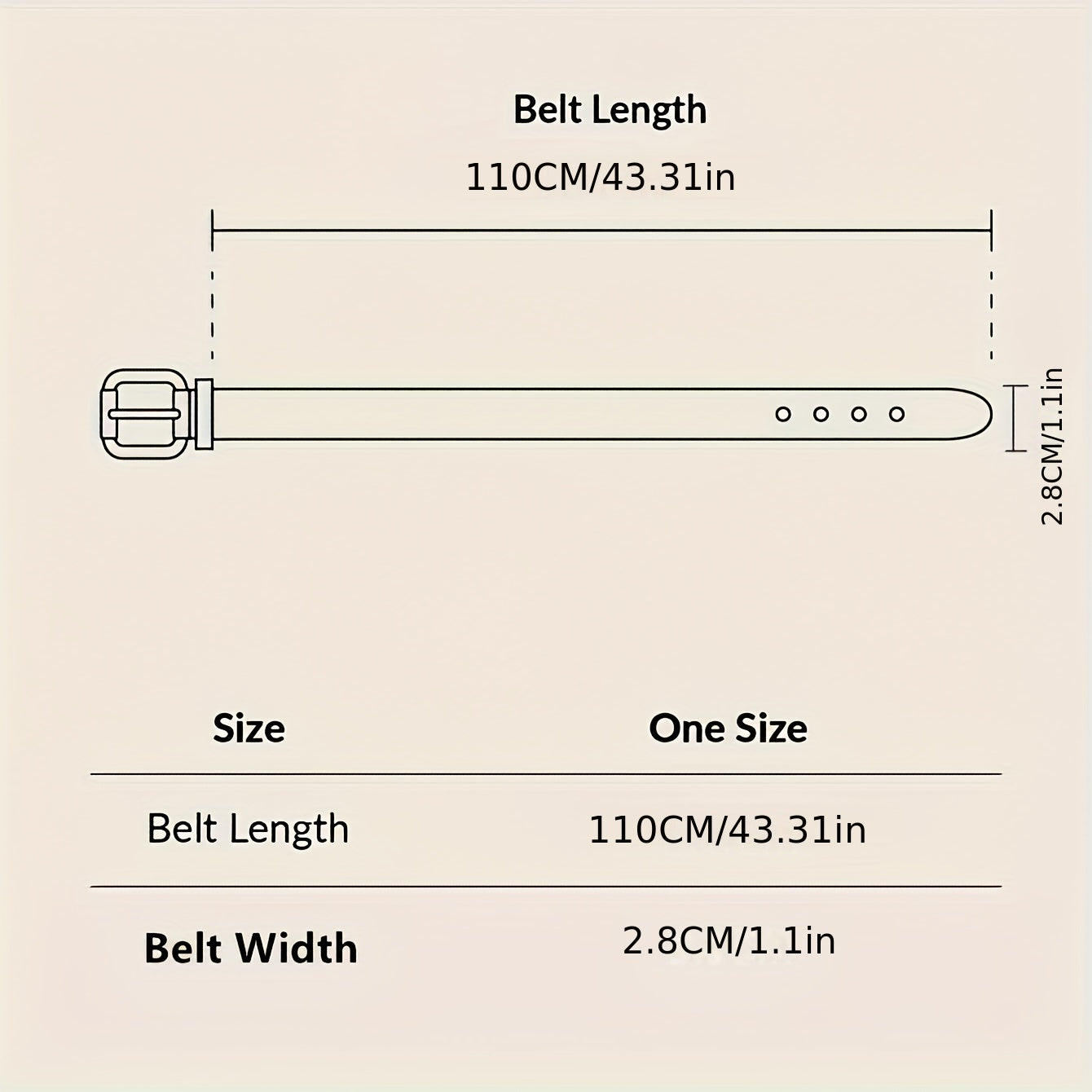 Women's Boho Floral Belt with Hollow Out Buckle and Solid Color Waistband for Jeans or Girdle