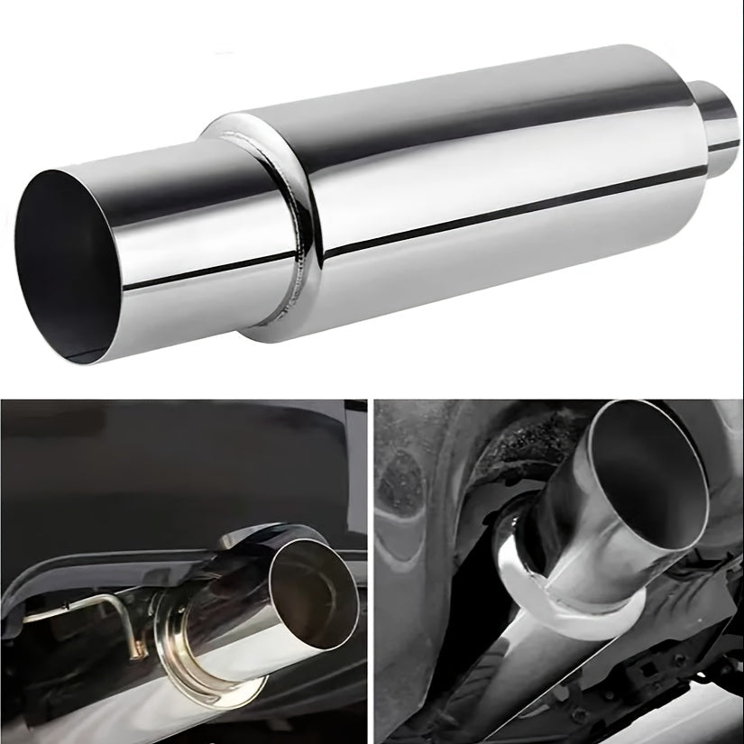 Stainless Steel Rear Straight Exhaust Pipe for Automotive Universal Fit