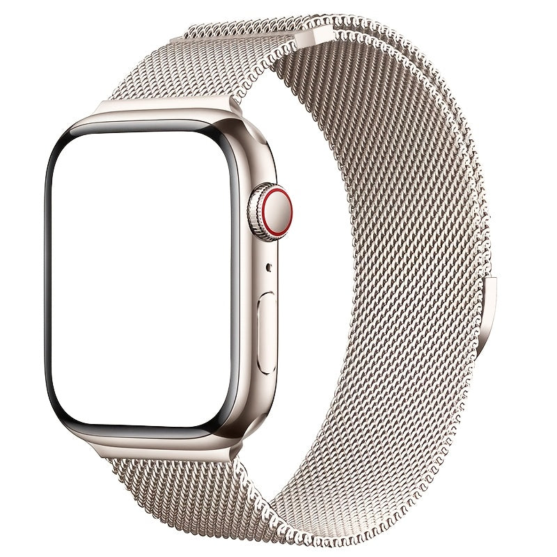 Stainless Steel Watch Band for Apple Watch Men Women Compatible with Series 1 to SE