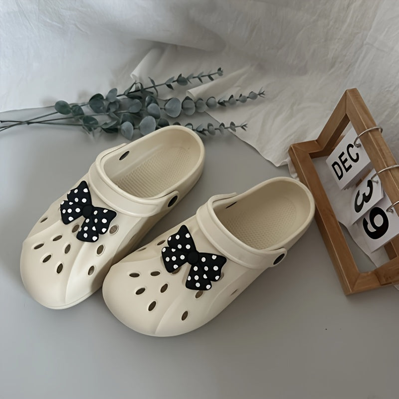 Women's EVA Mules Lightweight Breathable Slip-On Clogs All-Season Solid Color