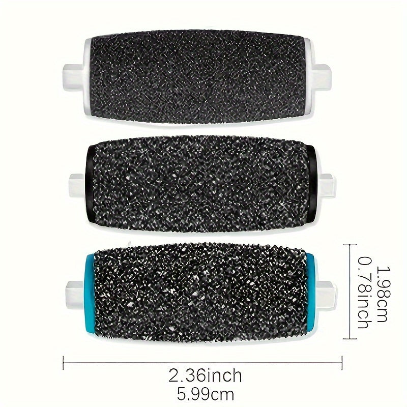 9Pcs Pedi Replacement Roller Set for Electric Foot File Callus Removers