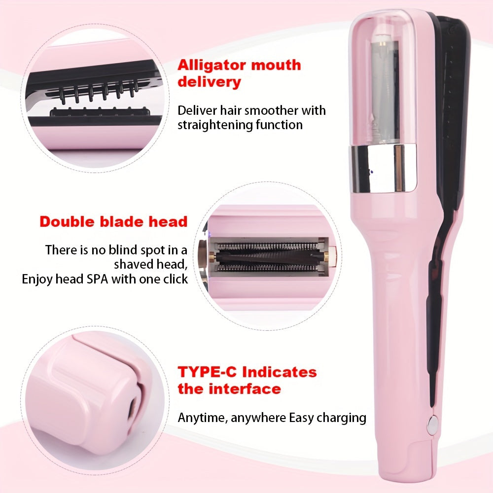 USB зарядное устройство для стрижки волос для домашнего использования, удаляет волосы с зазубринами.