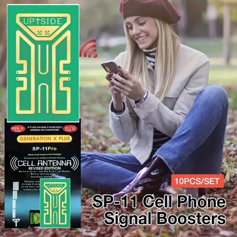 Signal Amplifier Sticker for Mobile Phones Outdoor Camping Underground Garage Remote Mountain Area