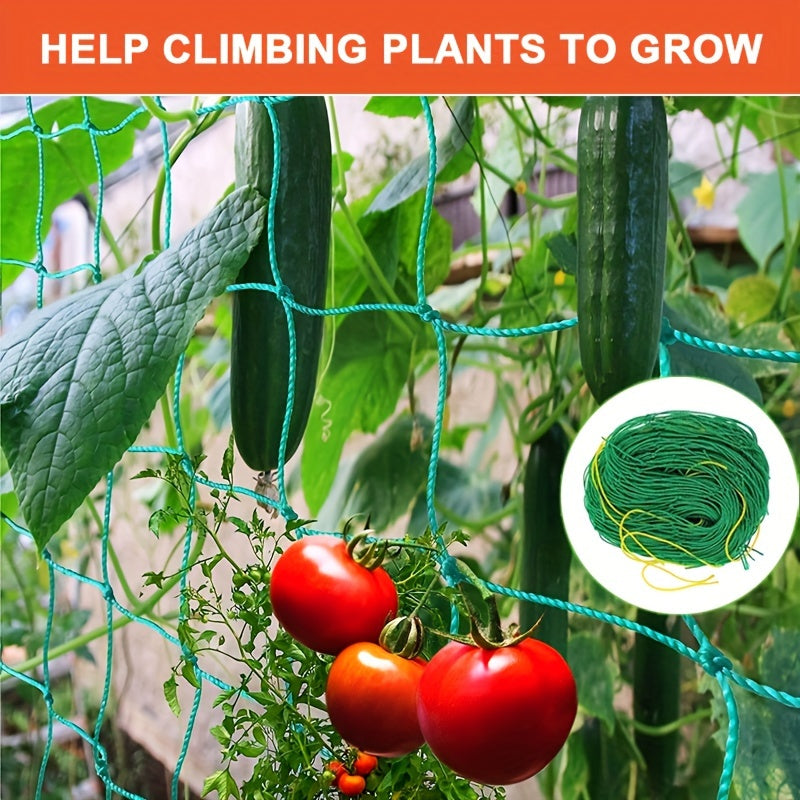 Green Reusable Garden Trellis for Climbing Plants Support for Vegetables and Vines