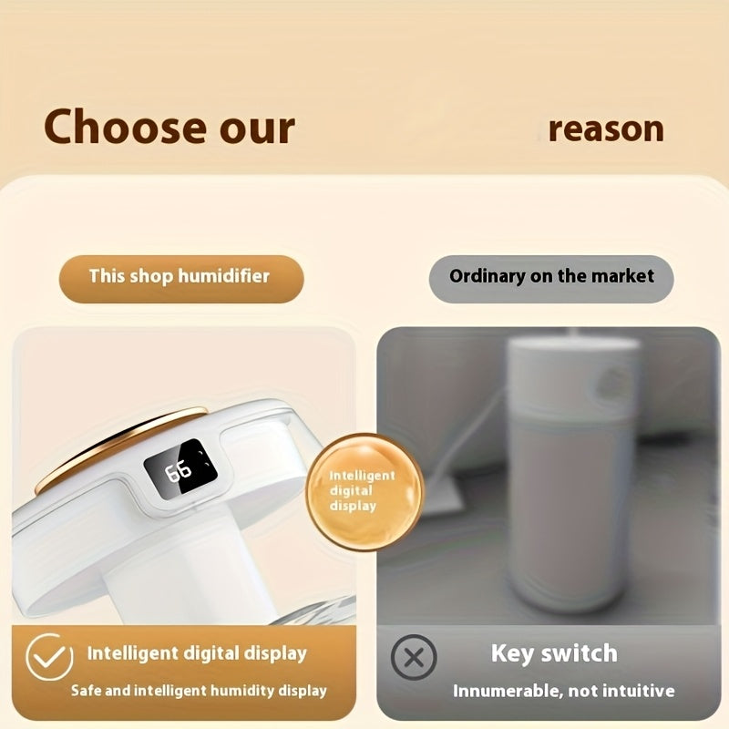 Portable Large Capacity USB Humidifier for Home and Office