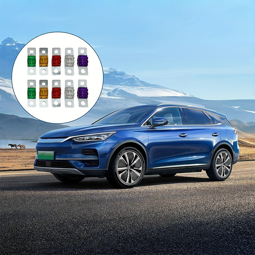 Pack of 16 High Current Auto Fuses 32V 20-120Amp for Cars Trucks