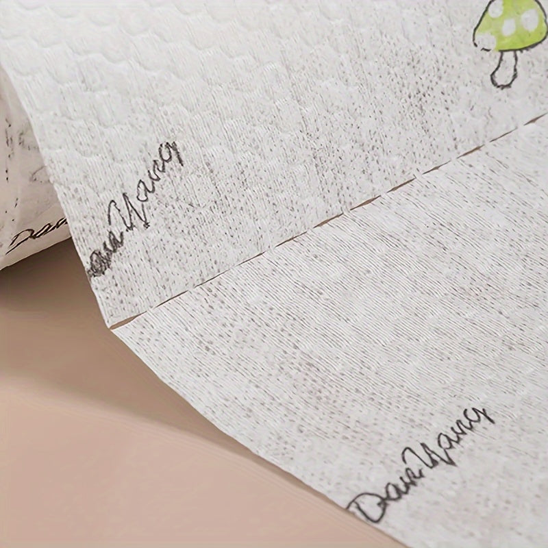 Bir rolik dangasa mato, jami 400 varaq, bir martalik oshxona qog'ozi, yuviladigan ho'l va quruq sochiq, yog'siz idish yuvish mato, yopishmaydigan mato, yog'siz sochiq va uy tozalash mahsulotlari.