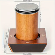 1Pc Knife Sharpener with Four-Sided Wooden Rollers and Angle Guide Kit