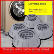 Noiseless Appliance Feet Pads with Shockproof Rubber Base for Washing Machines Refrigerators and Dryers
