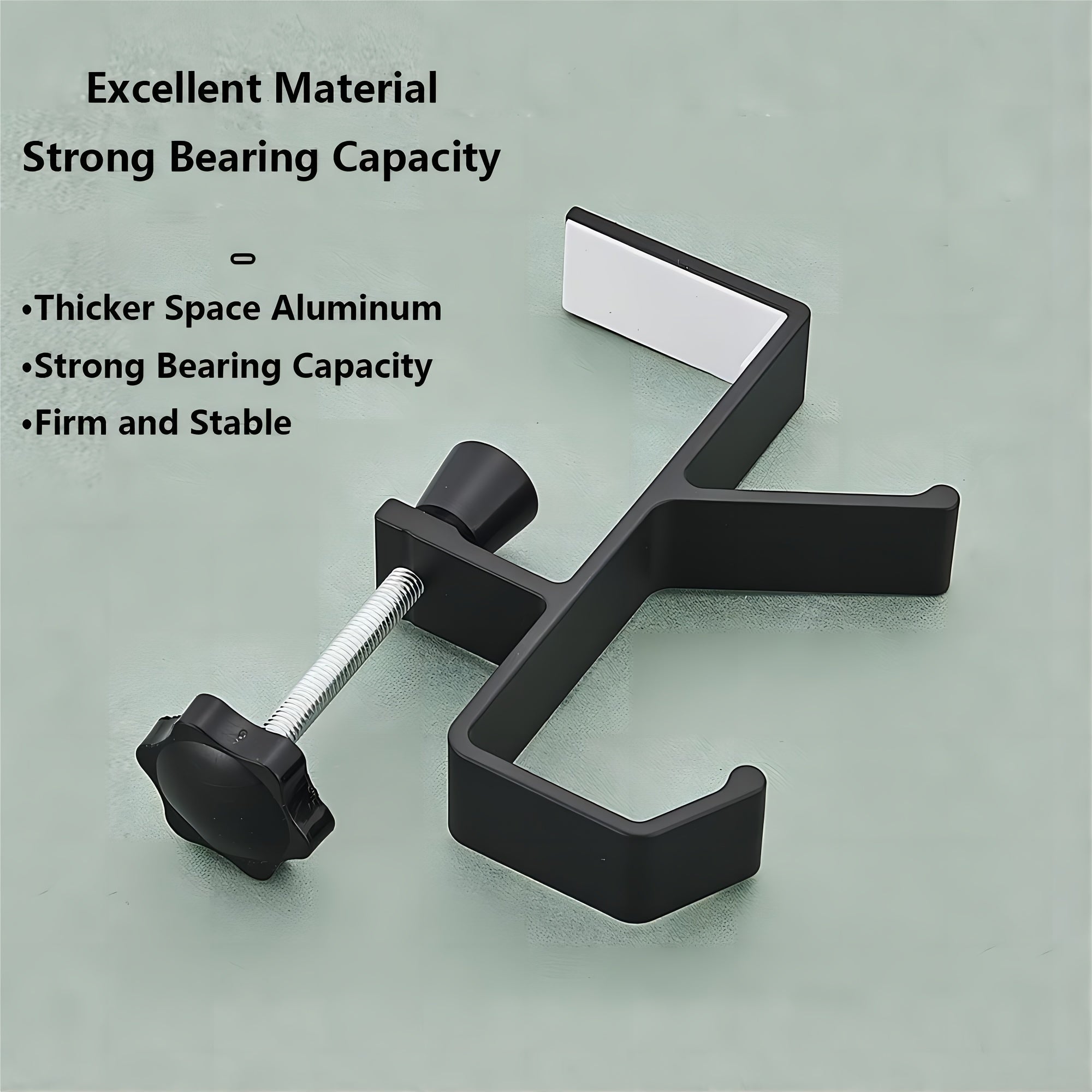 Adjustable Under-Desk Hook for Bags, High Load Capacity, Easy to Install