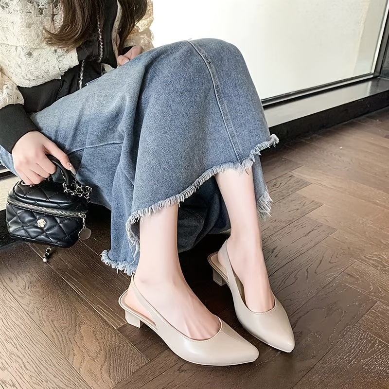 Zapatos de mujer negros con purpurina, mocasines con punta en forma de punta y correa en el tobillo