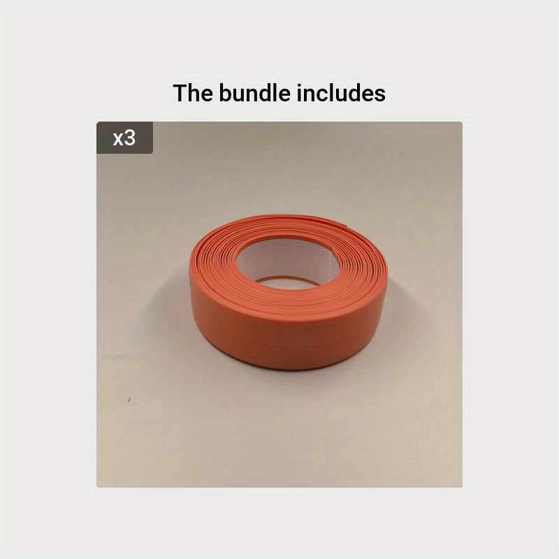 Waterproof Self-Adhesive Sealing Tape for Bathroom and Dorm Room Decor