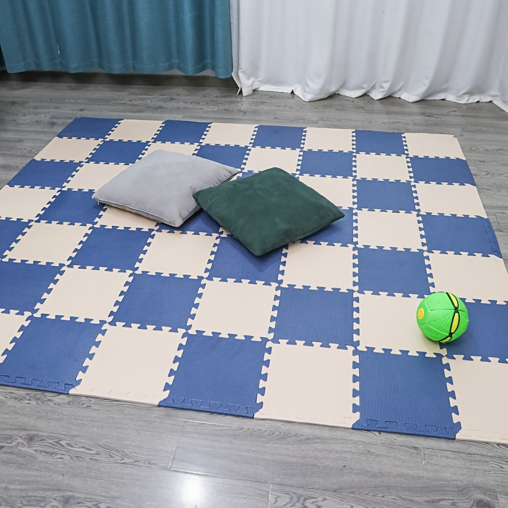 16-Donali EVA ko'pik o'yin mato to'plami geometrik naqsh uchun bolalar xonasi va o'yin xonasi