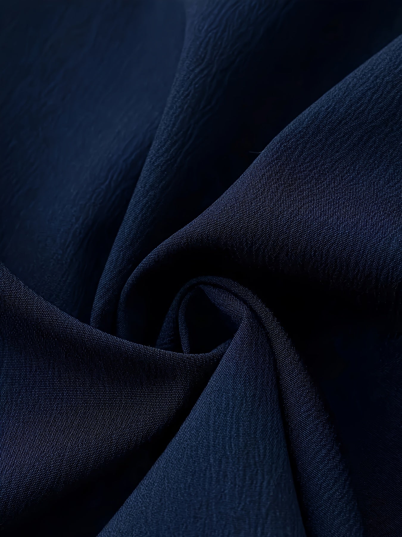 Women's Plus Size Straight-Leg Casual Pants Black Lightweight Polyester Wide Leg