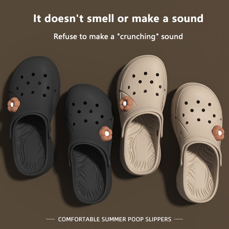 Women's Cartoon DIY Casual EVA Platform Home Shoes with Thick Sole