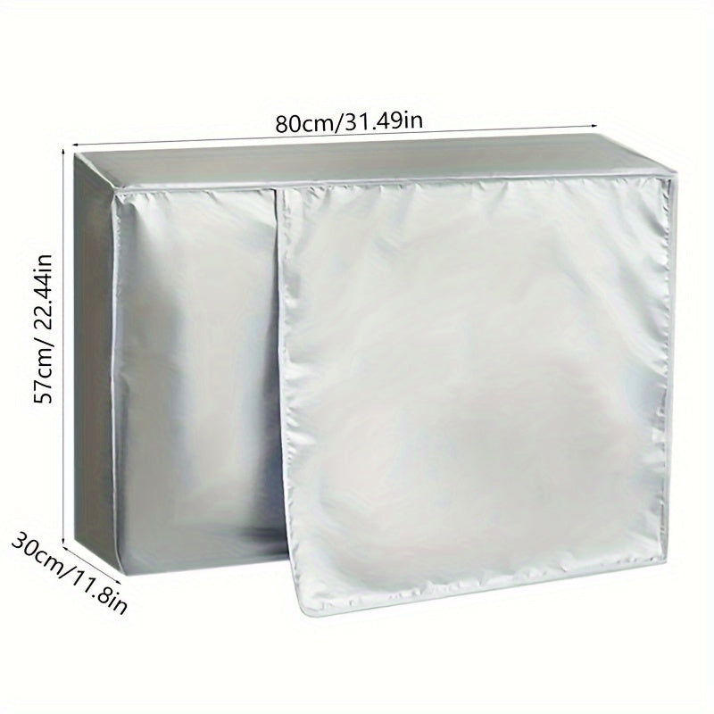Outdoor Air Conditioner Cover Waterproof Sun Protection 96cm x 70cm x 40cm