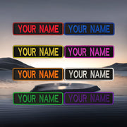 Personalized Embroidered Logo Patch with Custom Name for Clothing Jackets Hats Backpacks 10.16x2.54 cm