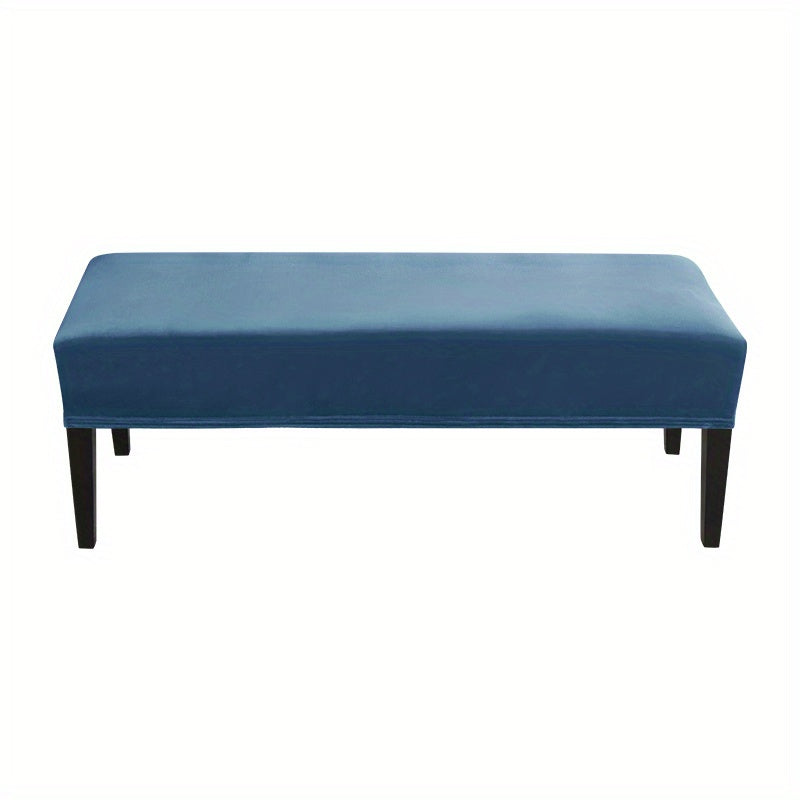 Washable Removable Stretch Bench Cover for Spills and Stains Protection