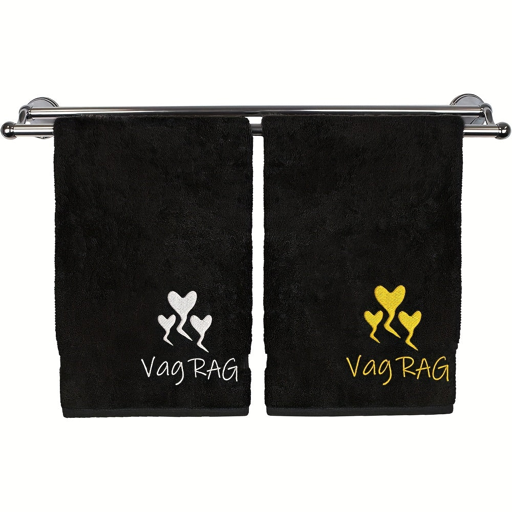 Cotton Heart Kitchen Towel Square 1g/㎡ Knit Fabric Valentine's Day Wedding Gift for Girlfriend