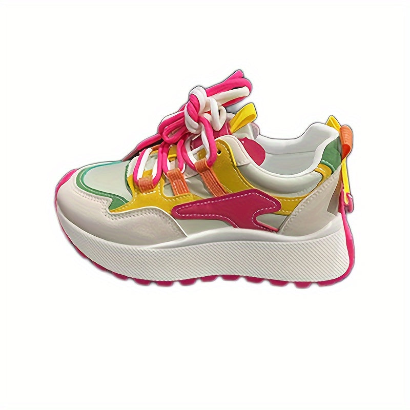 Women's Low-Top Sneakers Mesh Camo Casual Walking Shoes