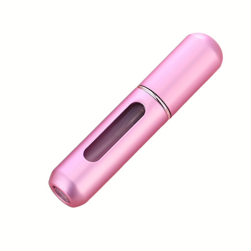 Uniseks alyuminiy yulduz shaklidagi sayohat uchun parfyum shishasi 5ML mini portativ spreyi