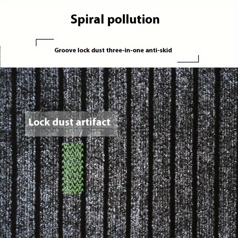Многофункциональный ковер с семью полосами для дома, кухни, ванной, коммерческих помещений, отелей, коридоров, лестниц - нескользящий дизайн