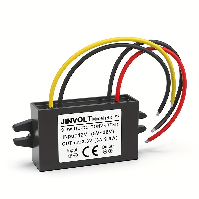 DC-DC Buck Converter 8V-36V dan 3.3V 3A qisqa tutashuvdan himoya qilish sanoat quvvat manbai