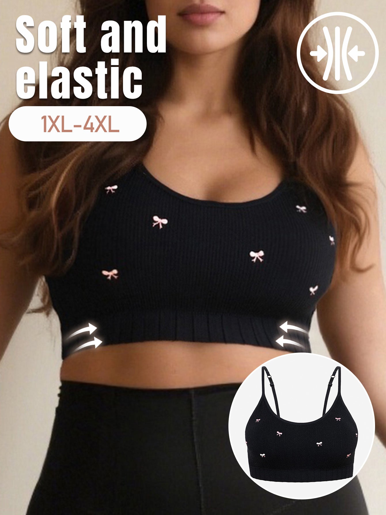 Бюстгальтер спортивный бесшовный для полных размеров, дышащий, поддерживающий, для йоги, повседневный 1XL-4XL