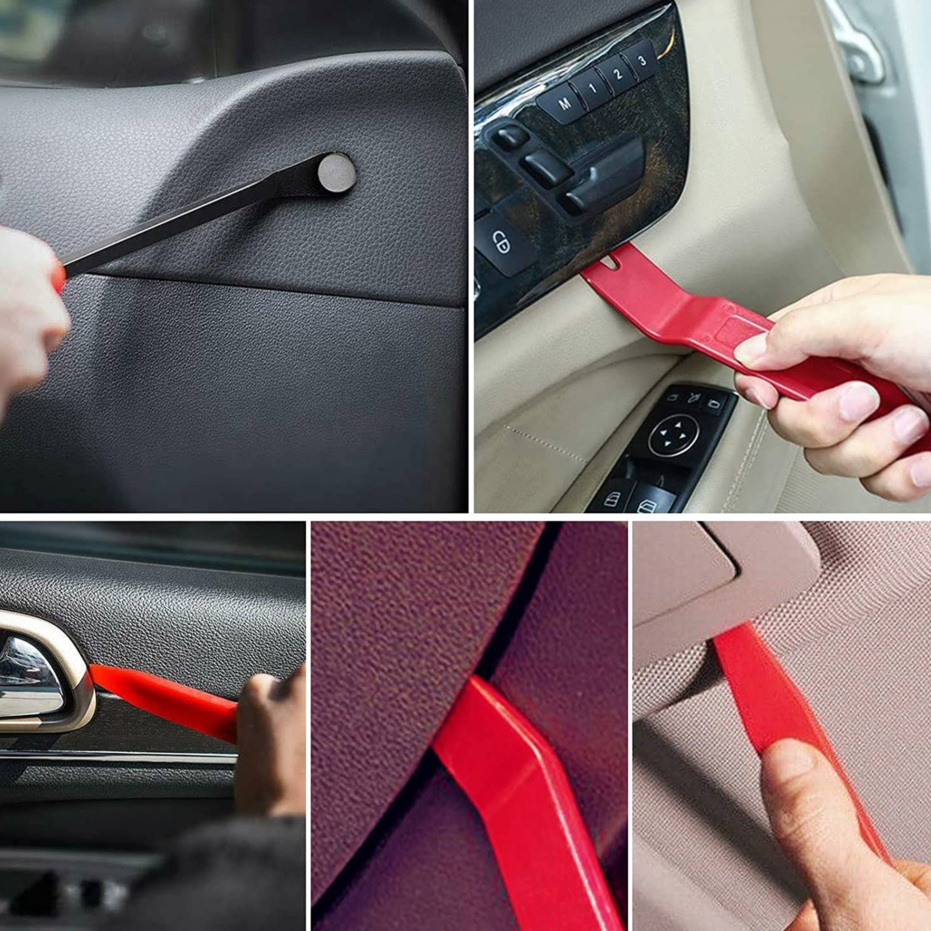 5Pcs Plastic Trim Removal Tools Auto Door Panel Radio Disassembly Kit