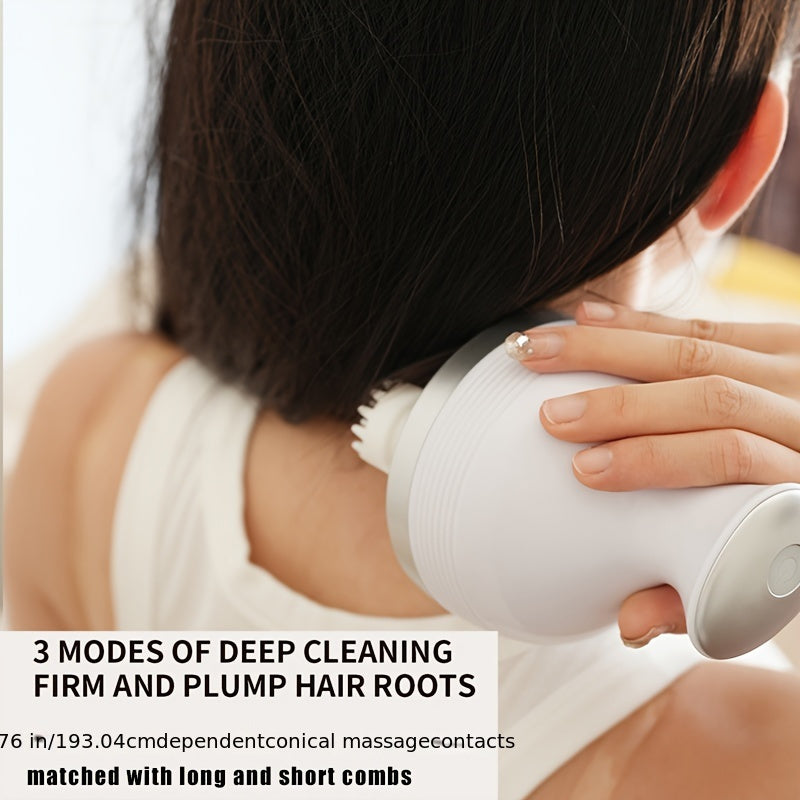 4 ta silikon massaj boshliqlari bilan mushuklar va itlar uchun inson barmoqlarini taqlid qiluvchi hayvon bosh massajchisi!