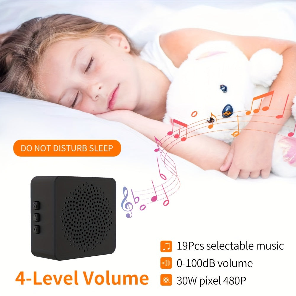 Smart WiFi Doorbell with HD Camera Night Vision Two-Way Audio Motion Detection Black