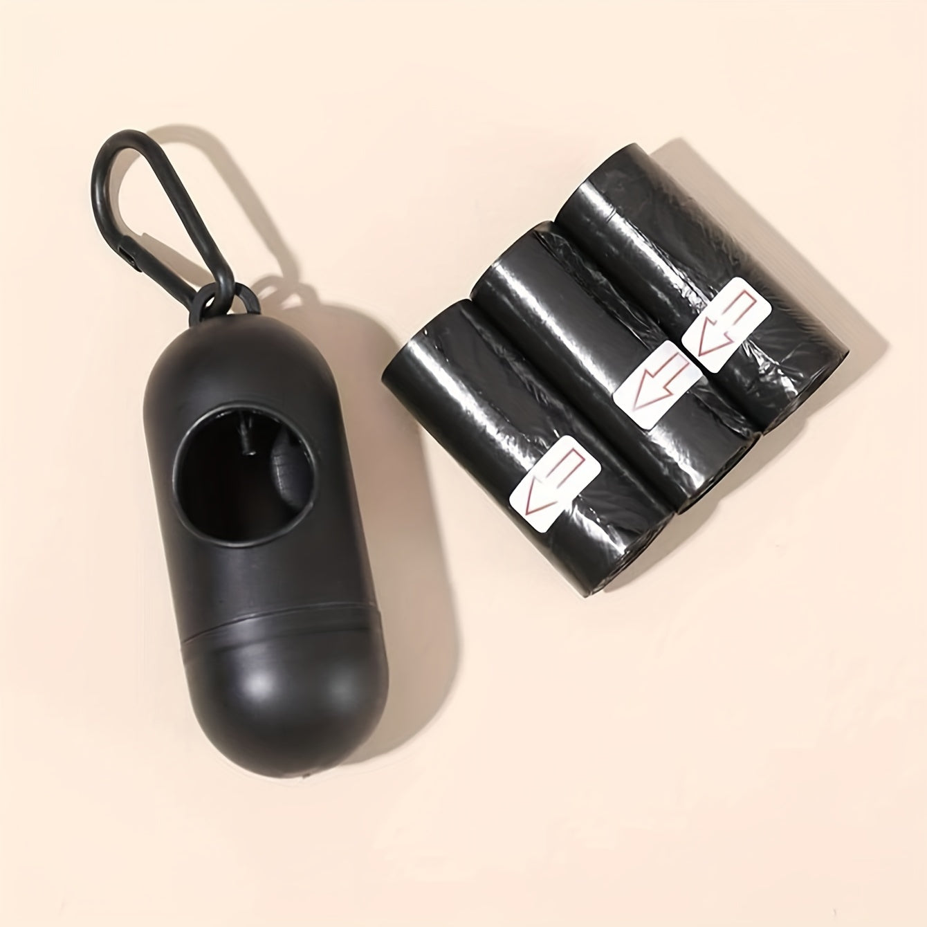 1 ta Portativ Aravachalar Axlat Sumkasi Kapsulasi va 3 ta Axlat Sumkasi to'plami.