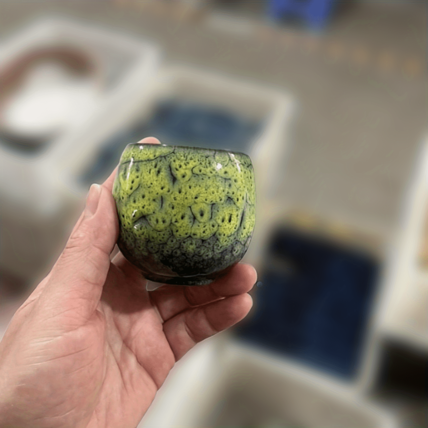 Taza de té de cerámica de 110 ml, taza pequeña para bebidas calientes