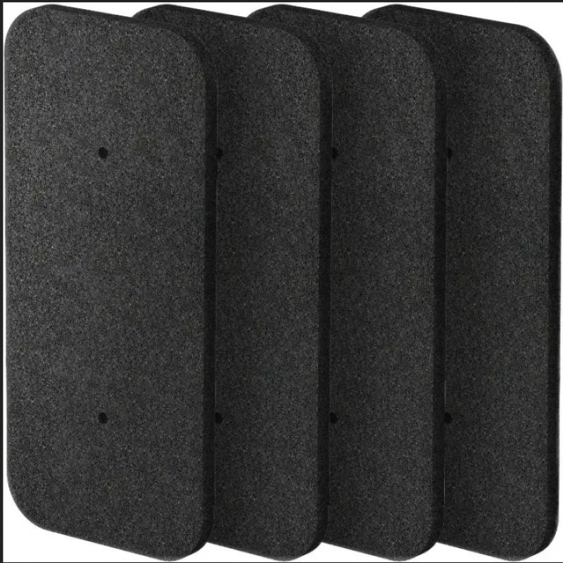 2/4/6 dona Hoover Candy 40006731 uchun quruq filtrlar, Energiya samaradorligi sinfi G, 275 X 125 X 10Mm kondensatsiya va issiqlik nasosli quruq mashinalar uchun g'ovak filtrlar - qora polyester tolali filtrlar bilan