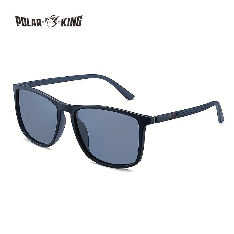 Unisex Retro Classic Square Polarized Sunglasses for Men Women Casual Outdoor Sports Travel
